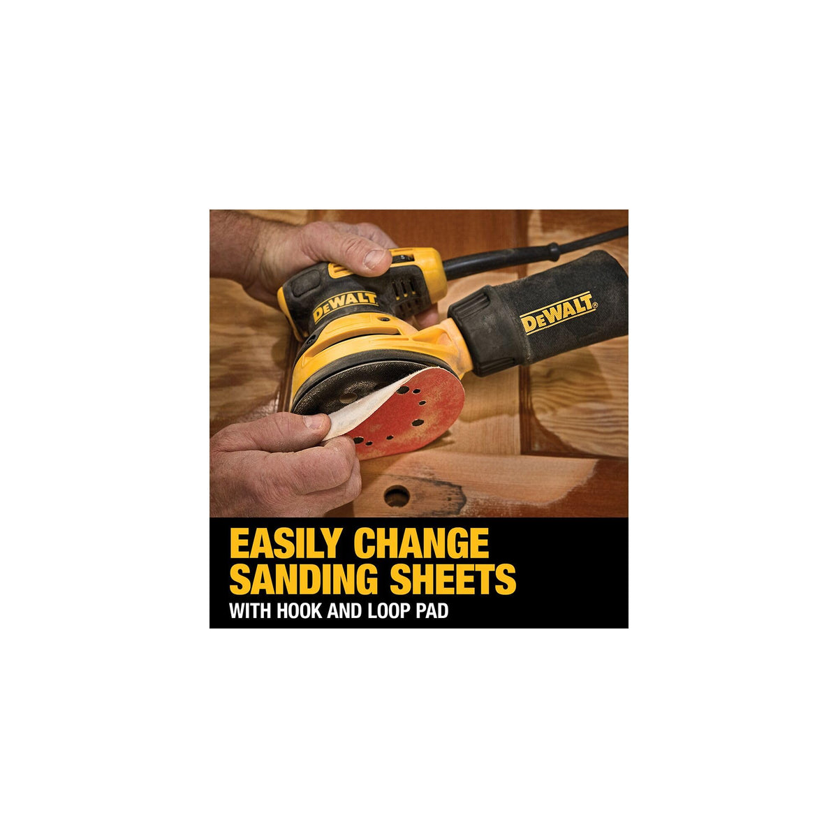 Corded Electric Variable Speed 5-Inch Random Orbit Sander Y182
