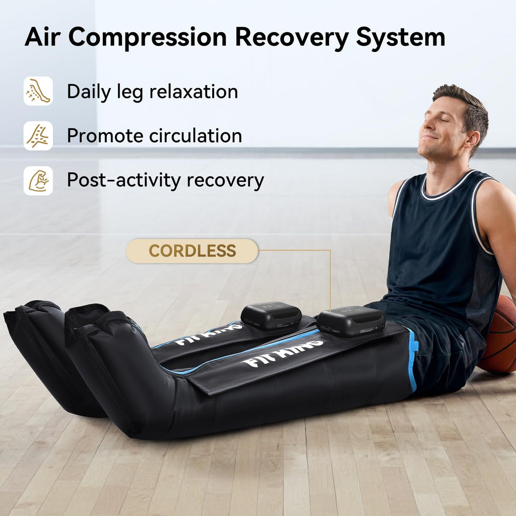 Cordless Air Compression Leg Massager L328330