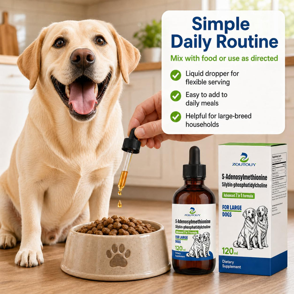 Dog Liver Supplement with Silybin, Milk Thistle, 120ml I325209