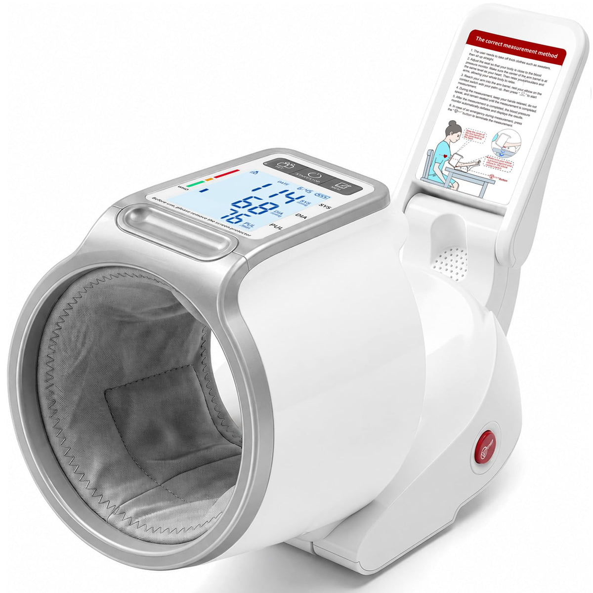 Upper Arm Blood Pressure Monitor with 7.1"-16.5" Cuff U574109
