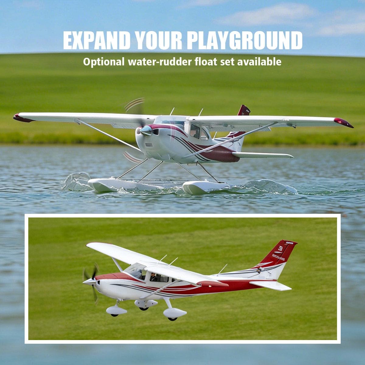 1500mm Cessna 182 Remote Control Airplane C44918