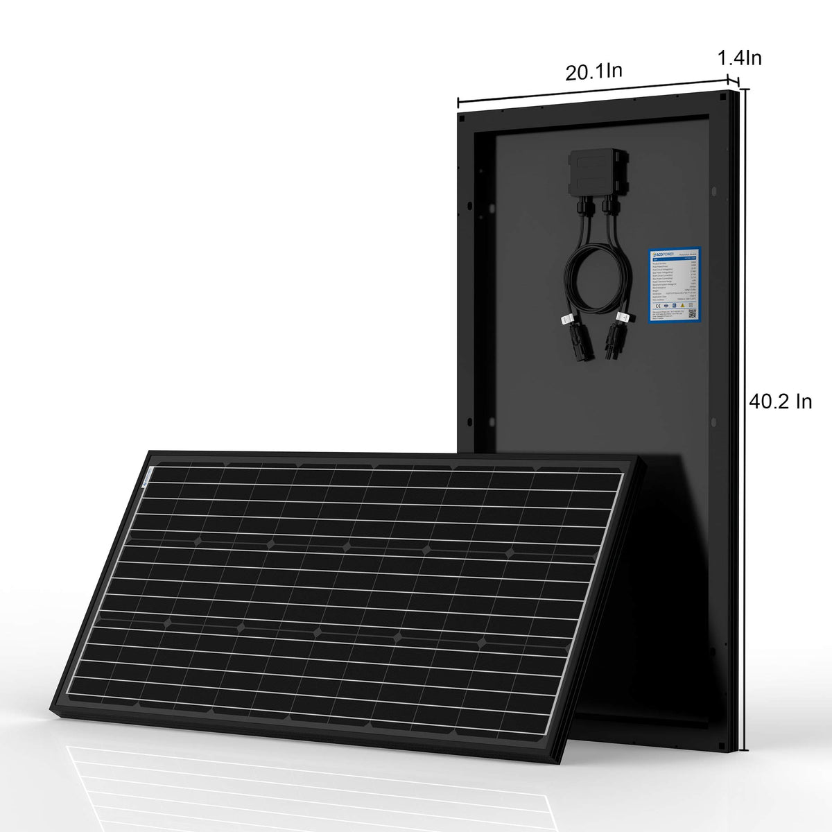300 Watt Monocrystalline Solar Panel Kit with 30A MPPT Charge Controller T9350