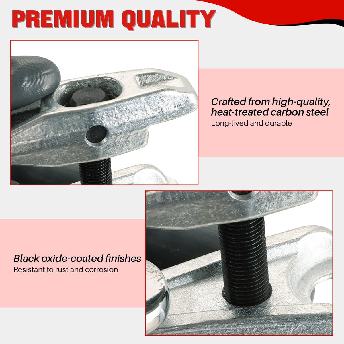 Heavy Duty Disc Brake Caliper Tool Set & Ball Joint Separator Tool Kit K11881