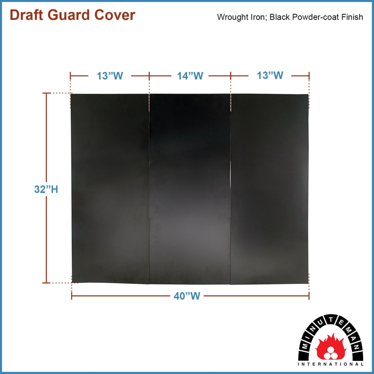 Black Draft Guard Cover C53462