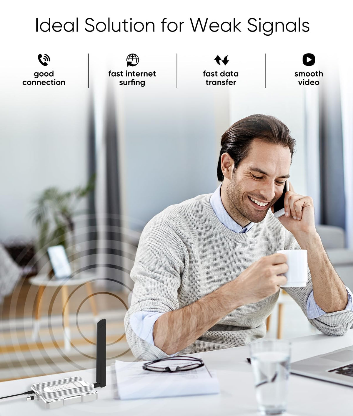 Cell Phone Booster for Home Q1271