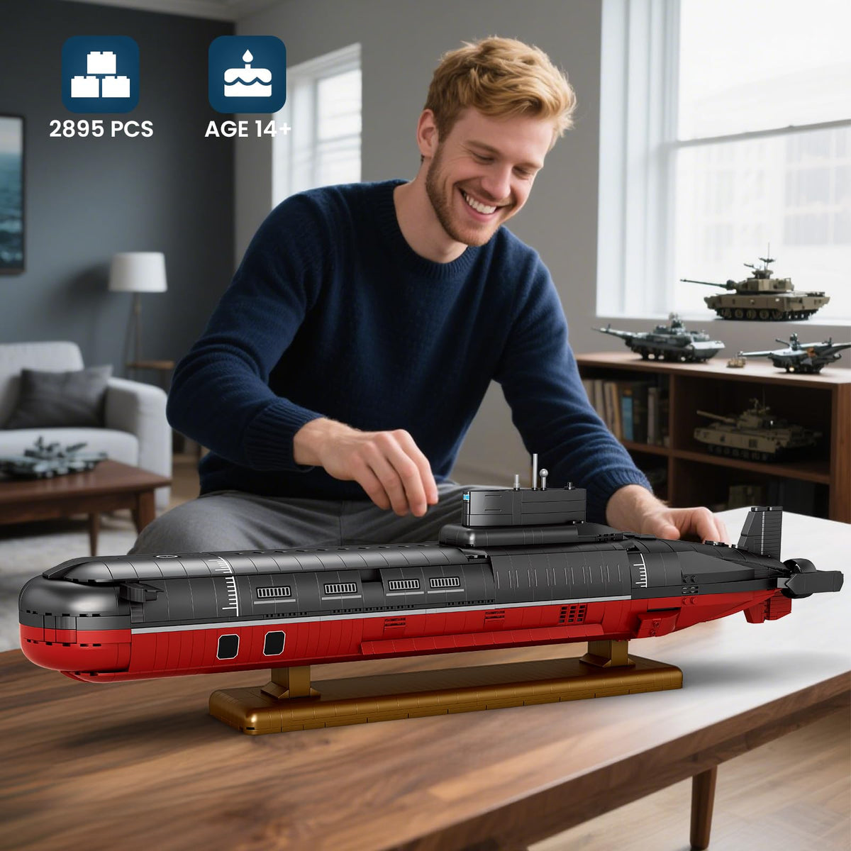 Nuclear Submarine Building Set A786916