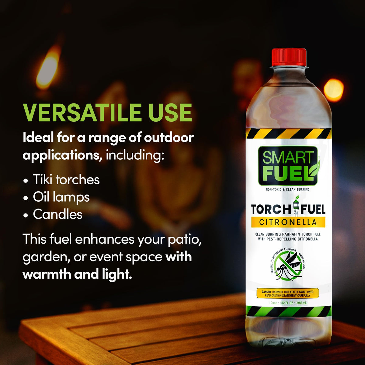 Citronella Torch Fuel 1 Gallon Pack of 2 V147