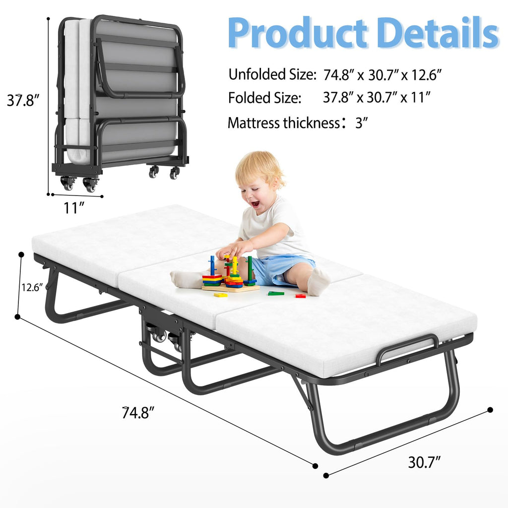 Folding Rollaway Bed Y16515