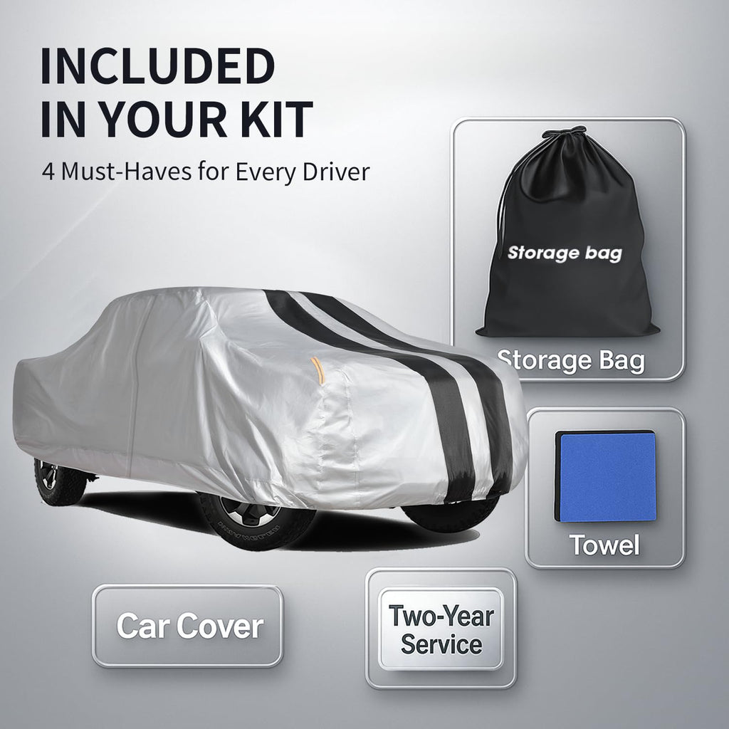 Waterproof Truck Cover with Zipper G42180