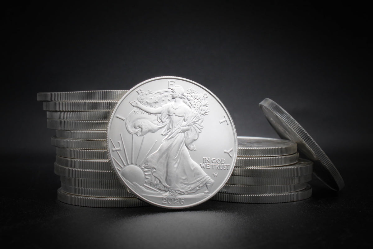 1 oz American Silver Eagle Coin Brilliant Uncirculated Y768