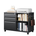 3 Drawer Metal File Cabinet with Lock L611861