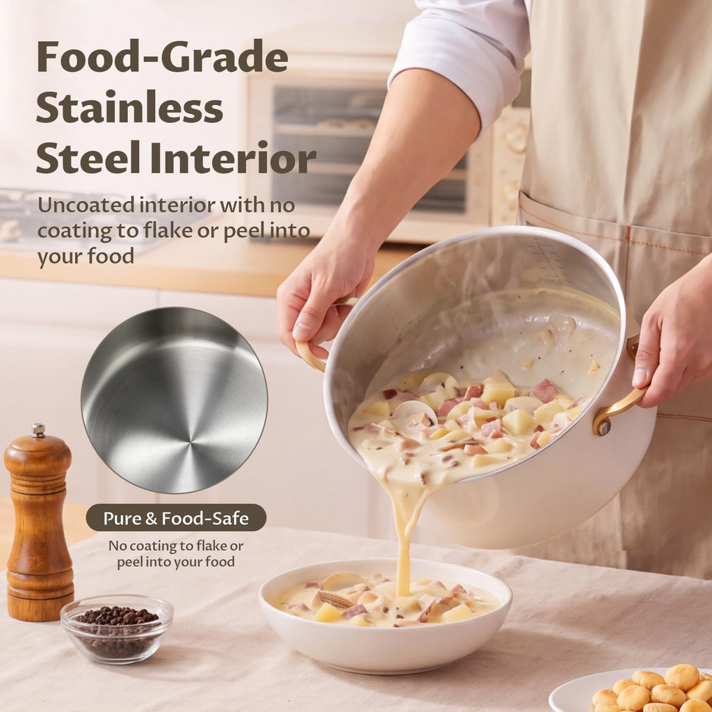 12 Quart Stainless Steel Stock Pot O249398