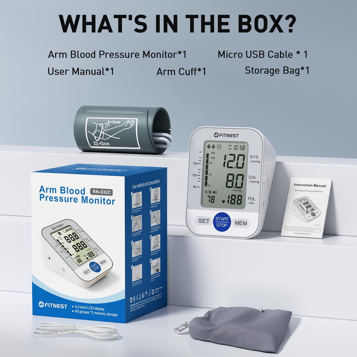 Blood Pressure Monitor V803064