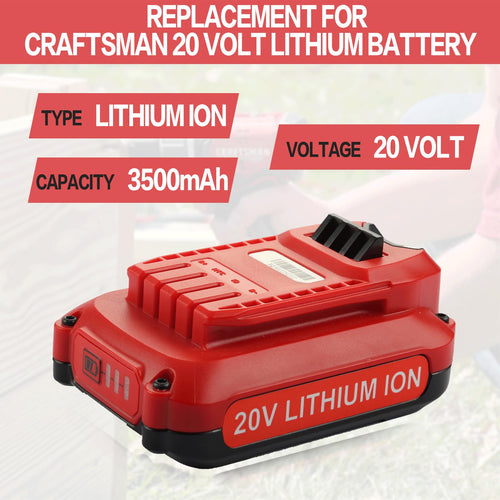 2 Pack 3.5Ah Battery L8938