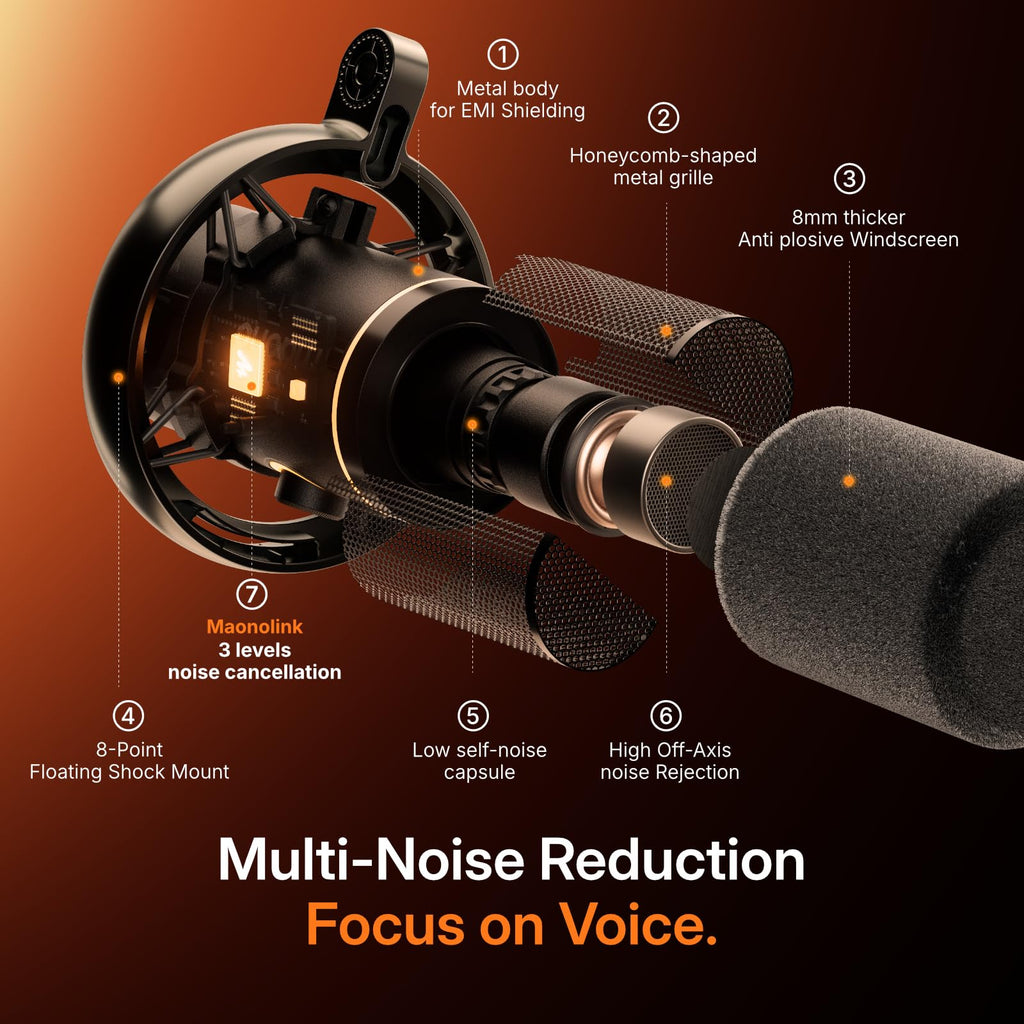 Hybrid Wireless Podcast Microphone H893