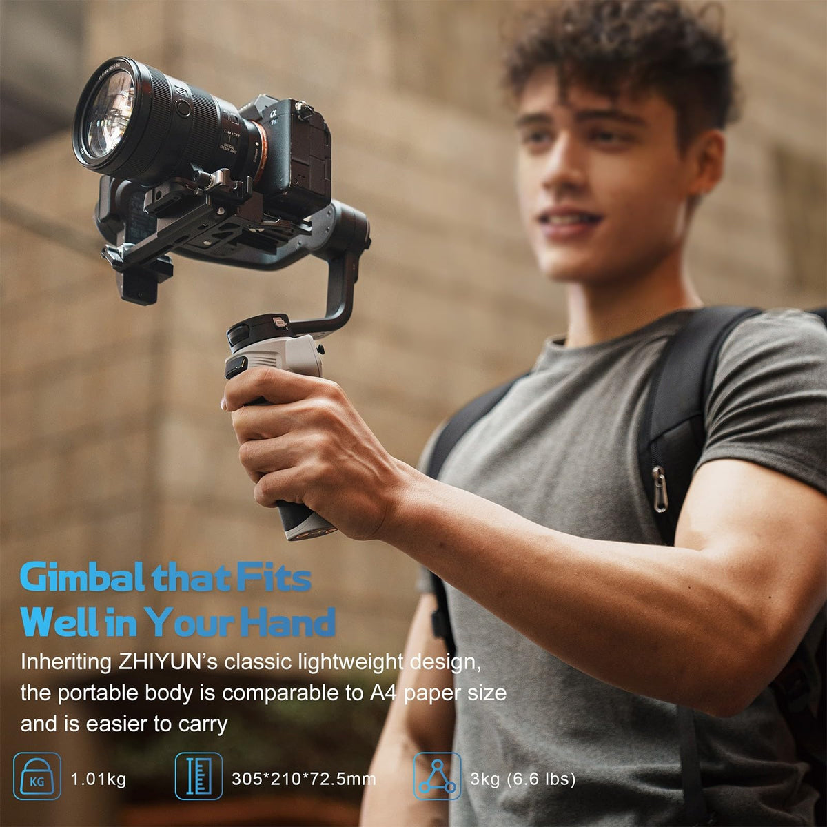 3-Axis Gimbal Stabilizer H8753
