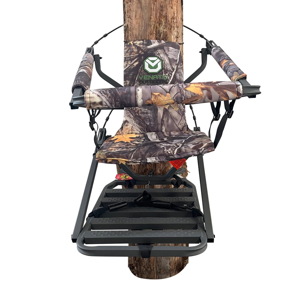 Climbing Tree Stand with Seat and Foot Platform R9398