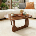 Solid Wood Triangle Coffee Table Z257115