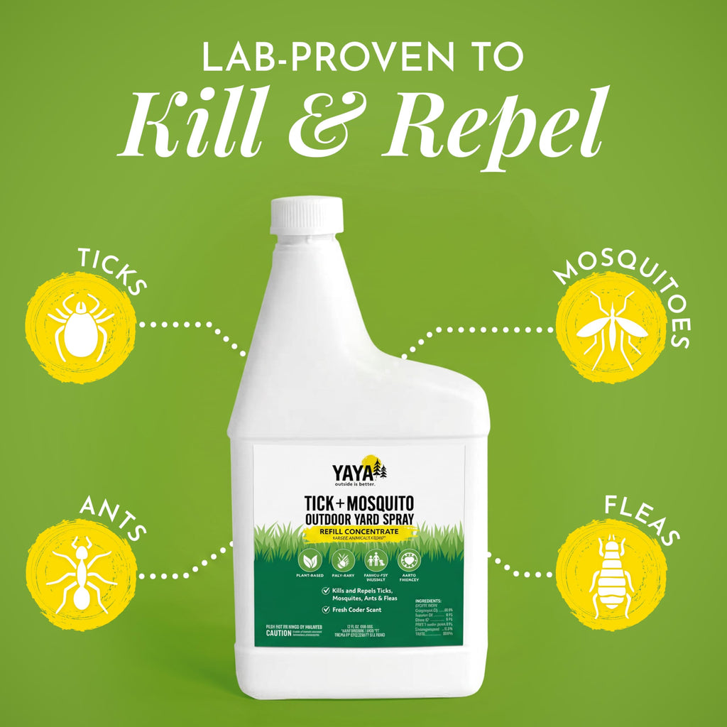 Plant-Derived Essential Oils Outdoor Yard Spray Refill Concentrate 32 oz B588