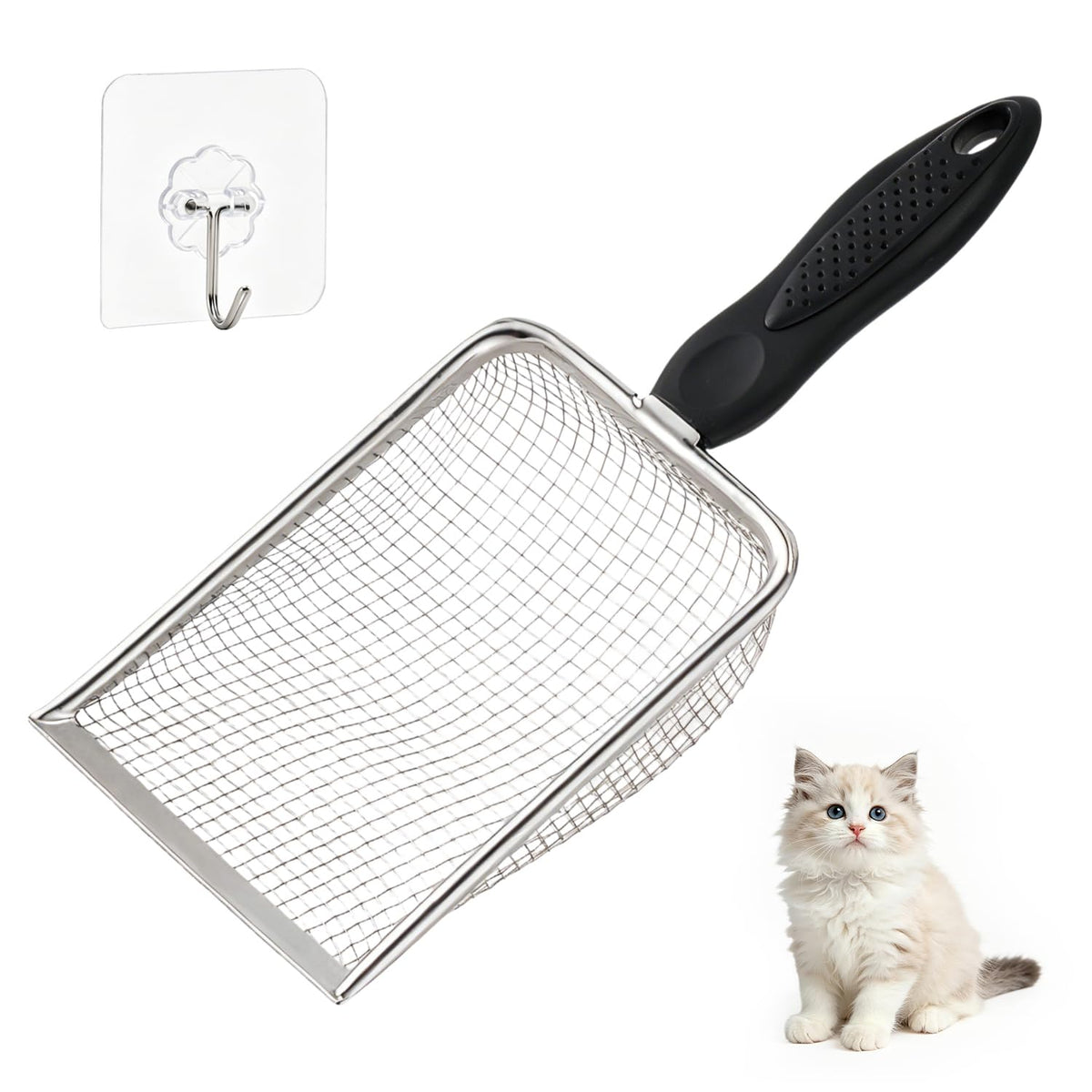 Stainless Steel Cat Litter Scoop X966