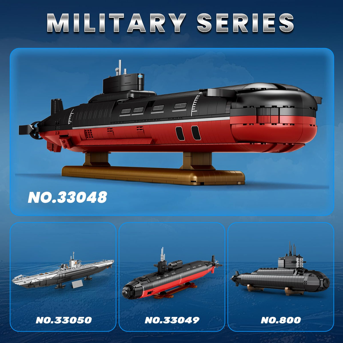 Nuclear Submarine Building Set A786916