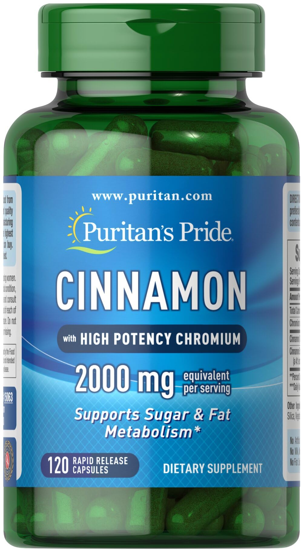 Cinnamon 875 mg 120 Capsules F778015