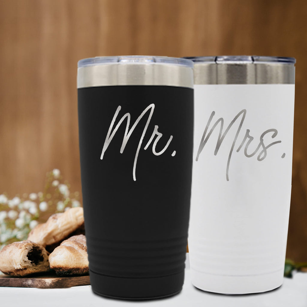 Set of 2 Stainless Steel Double Wall Vacuum Insulated Travel Tumbler S488422