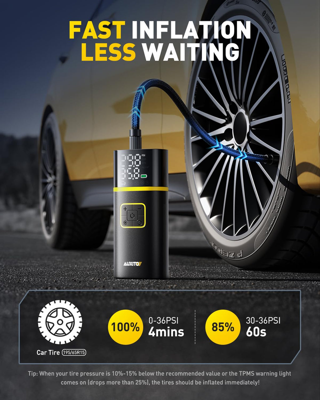 150PSI Portable Air Compressor V90687