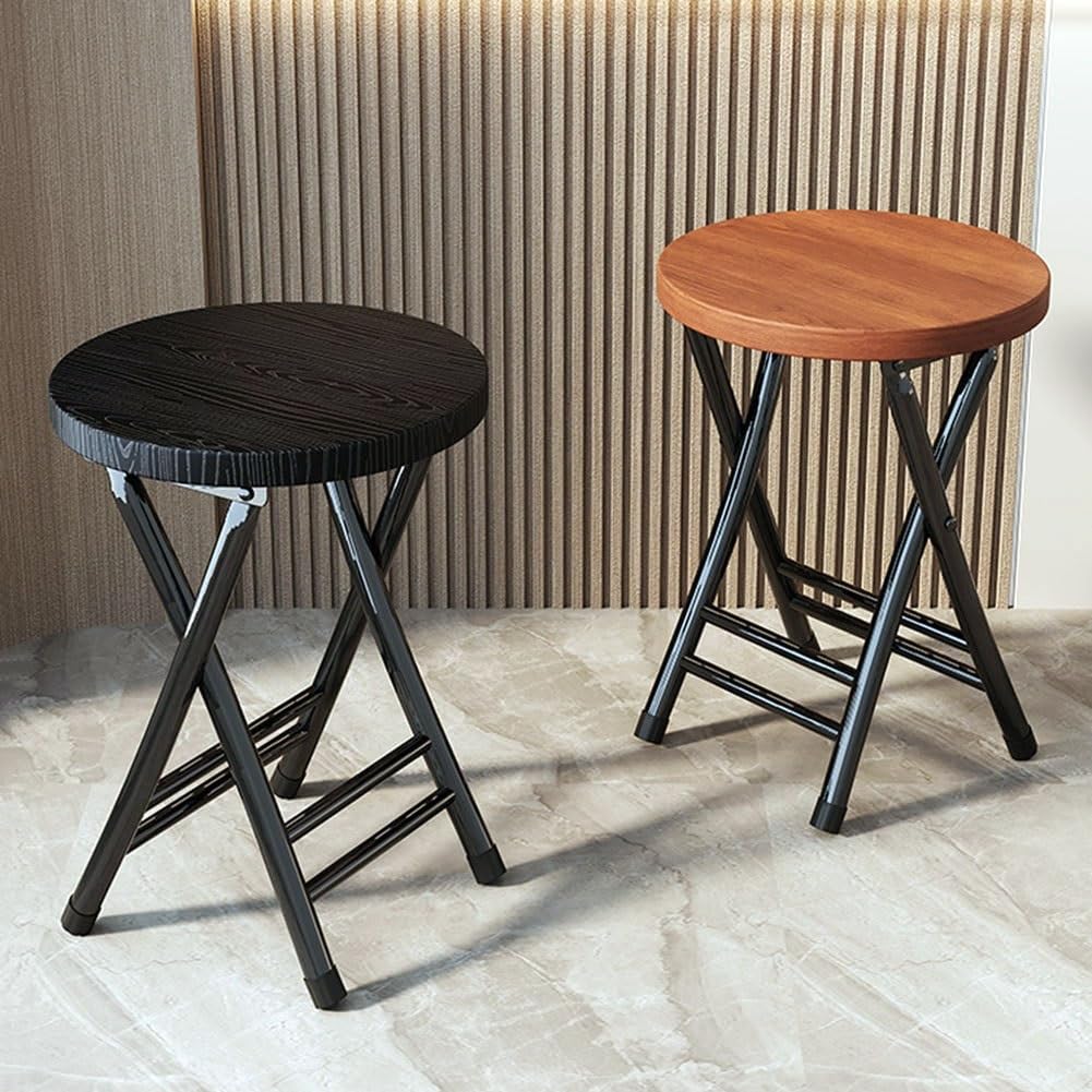 18 Inch Round Backless Folding Bar Stool Q41847