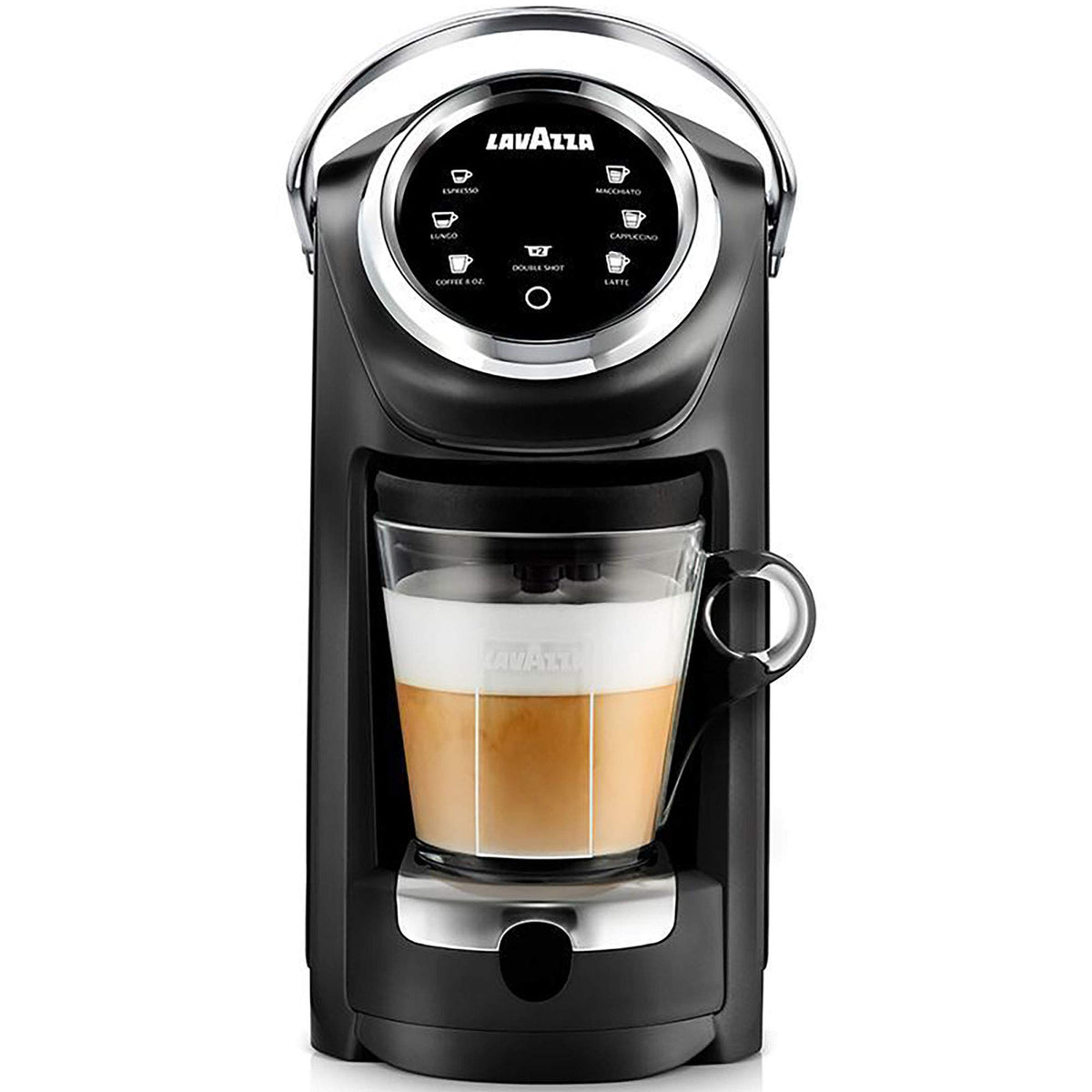 Single Serve Espresso & Coffee Brewer Machine with Milk Frother L887240