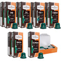 Organic Espresso Capsules for Nespresso OriginalLine, 120 Aluminum Capsules D25114
