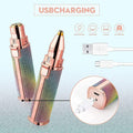Portable Eyebrow Trimmer Electric Trimmer with Light J4932