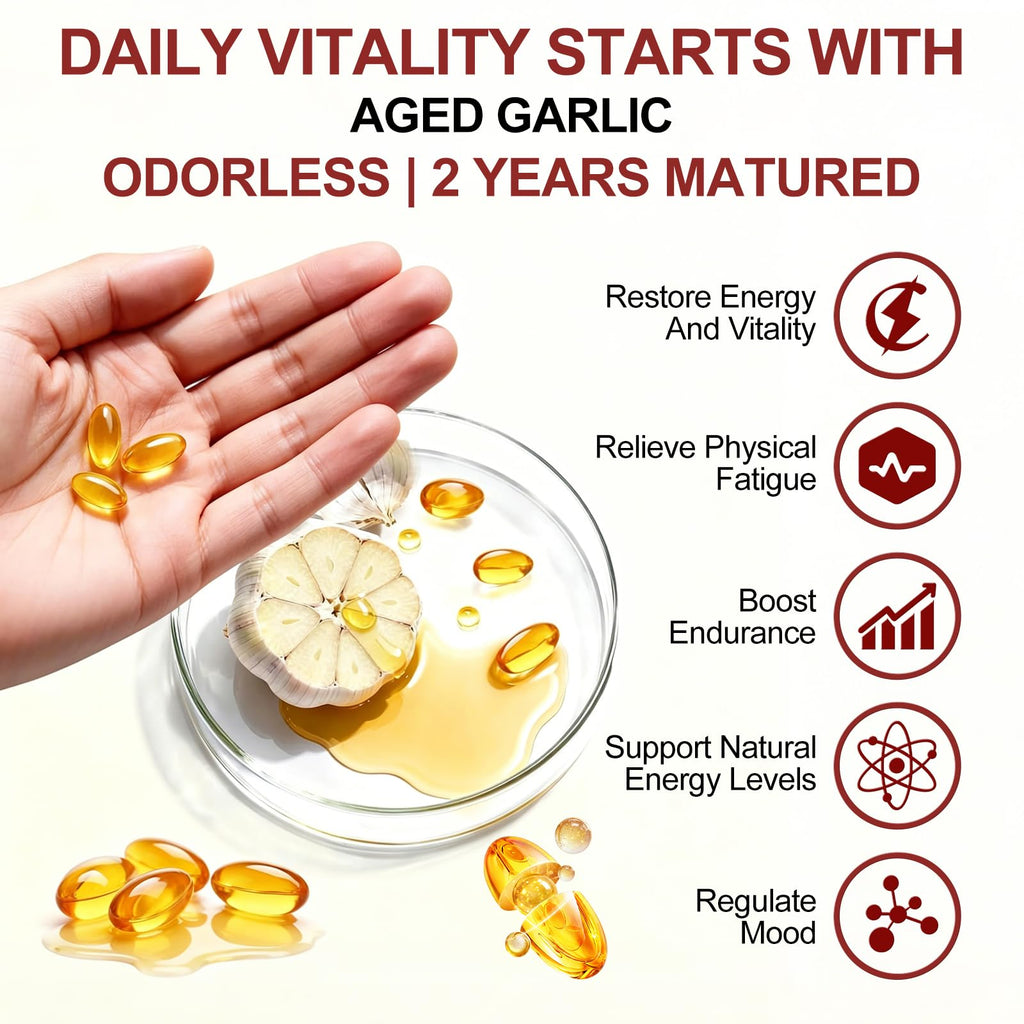 Odorless Garlic Supplement 300 Count Softgels M376653