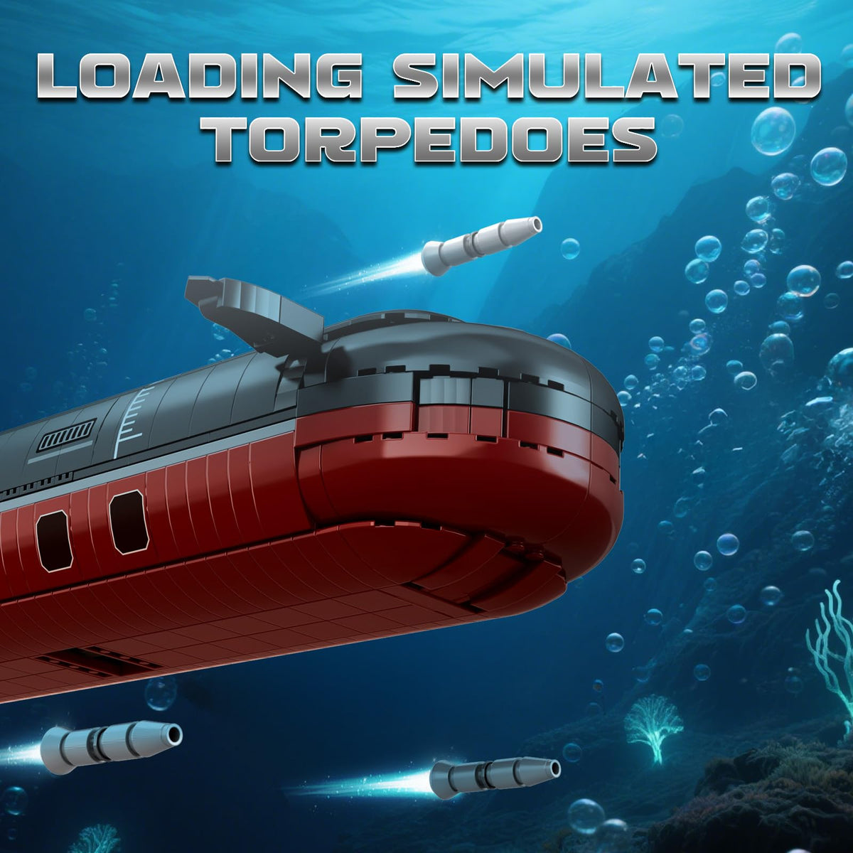 Nuclear Submarine Building Set A786916