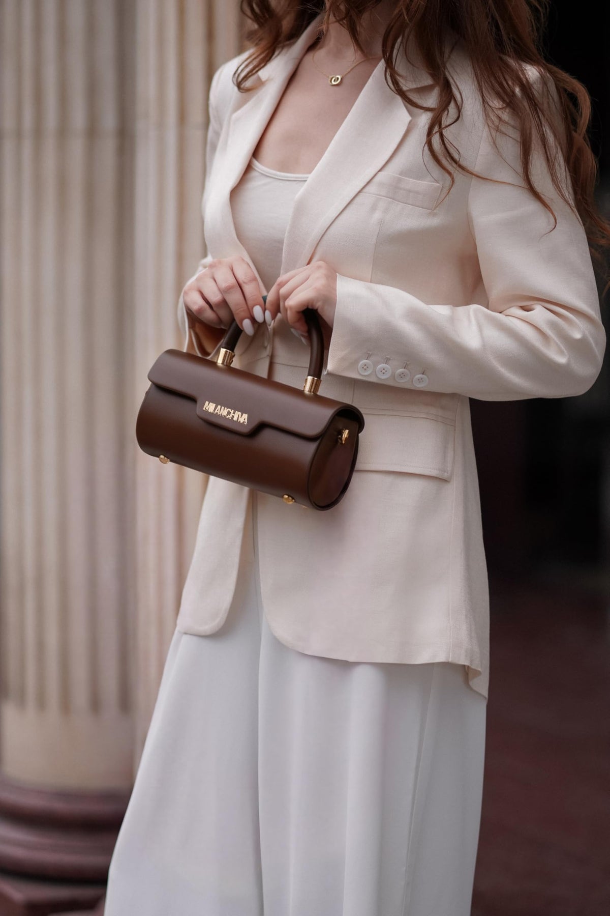 Crossbody Bag with Top Handle and Adjustable Strap N70647