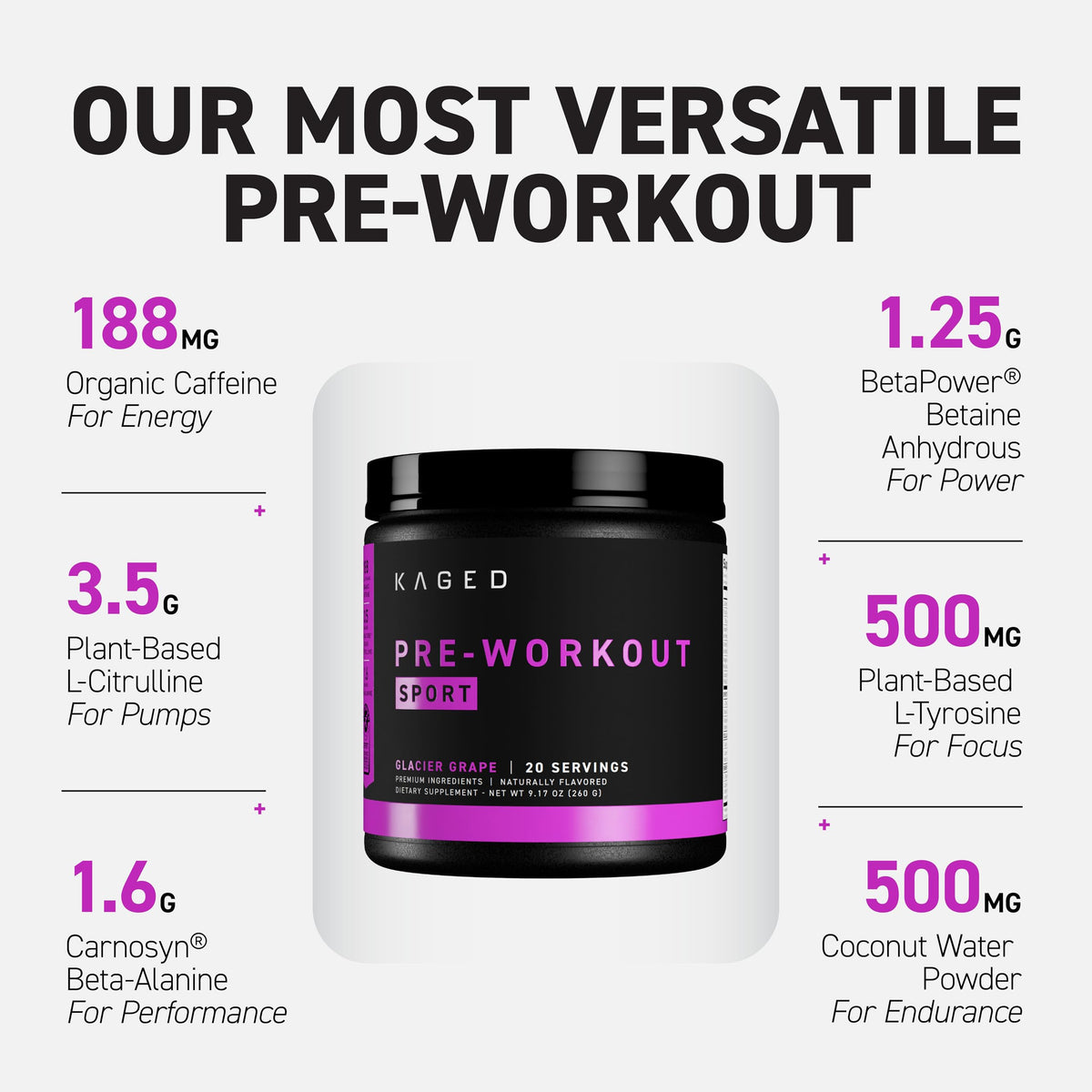 Pre Workout Powder 20 Servings I58738