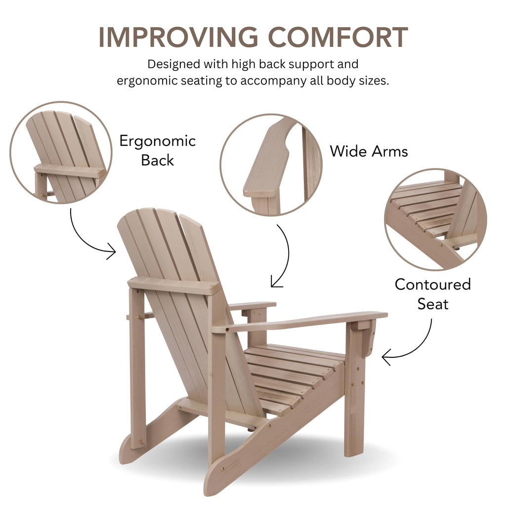 Wooden Adirondack Chair U917665