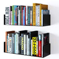 Black Set of 2 U Shape Wall Mount Metal Shelf O99196