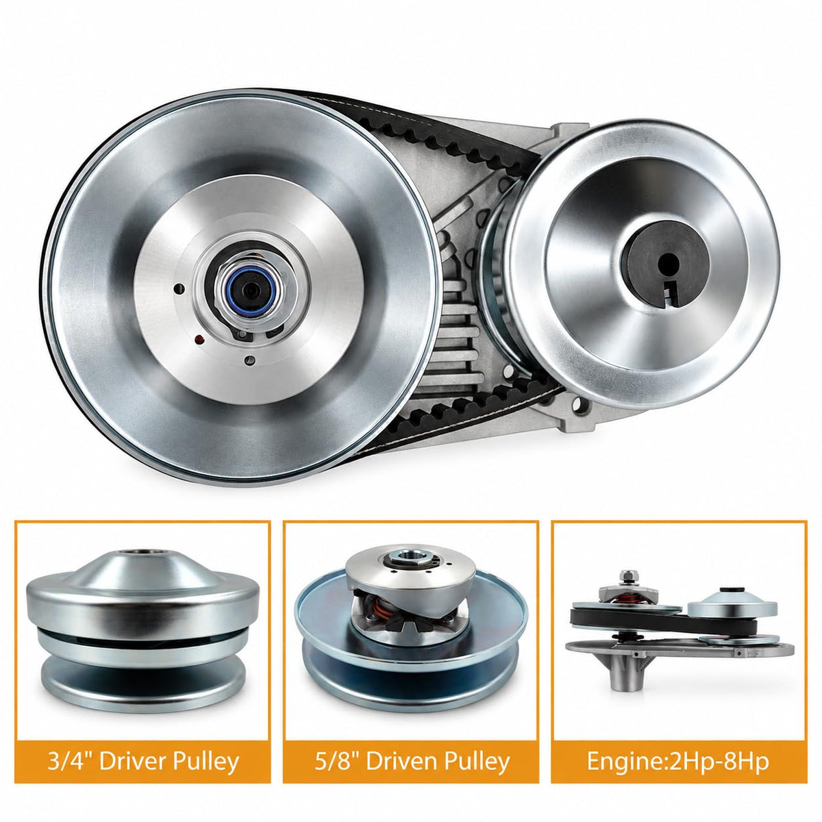 30 Series Torque Converter 3/4" Bore CVT Clutch Kit E4473