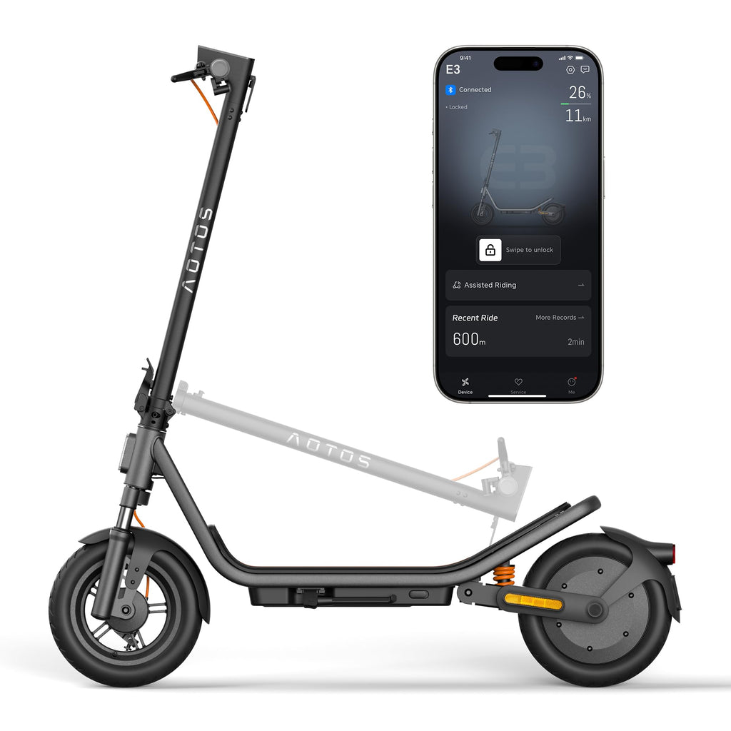 Electric Scooter for Adults, 20 MPH, 750W Peak Motor, 12" Tubeless Tires, Foldable V534