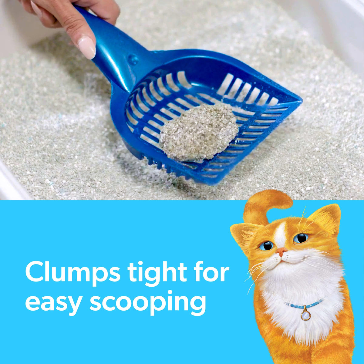 Light Weight Multi Cat Clumping Cat Litter 15.4 lb S71829