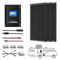 300 Watt Monocrystalline Solar Panel Kit with 30A MPPT Charge Controller T9350