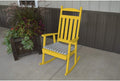 Yellow Pine Porch Rocking Chair A34824