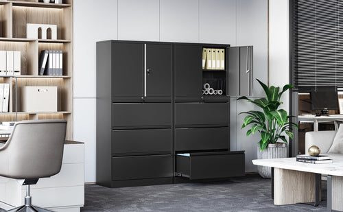3 Drawer Metal Lockable File Cabinet M8079