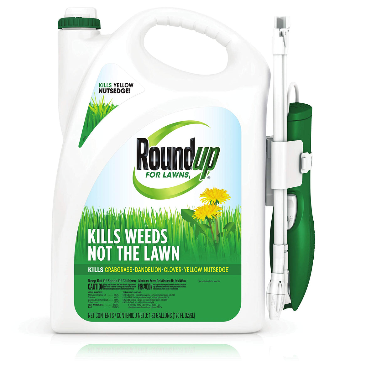 All-in-One Weed Killer for Lawns 1.33 gal Y88260