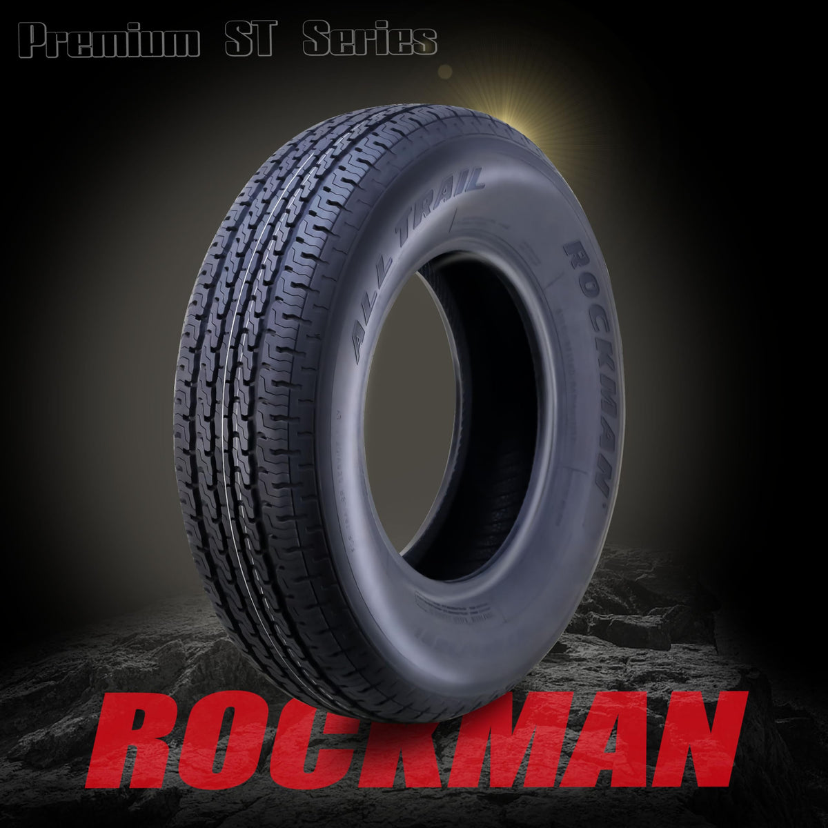 Trailer Tire ST205/75R15 8-Ply Load Range D Radial Set2 P420327