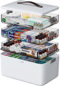 4-Tier Portable Medicine Organizer L56730