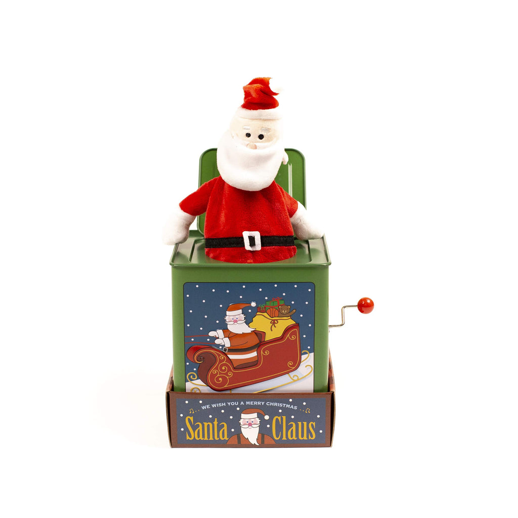 Plush Santa Claus Jack in The Box Toy C4020