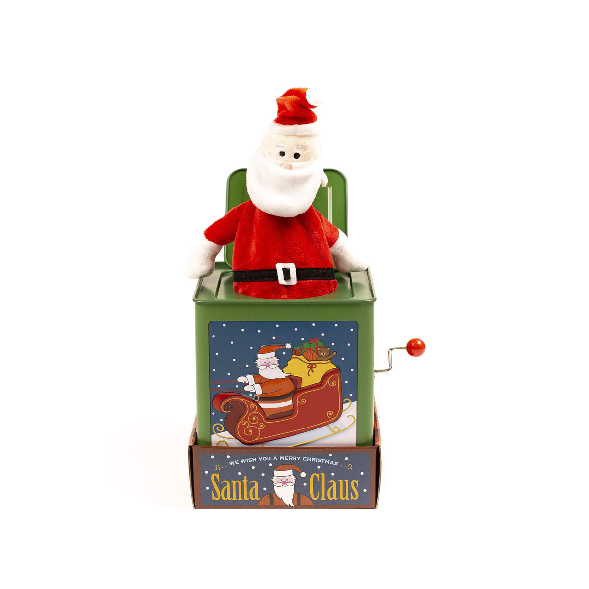 Plush Santa Claus Jack in The Box Toy C4020