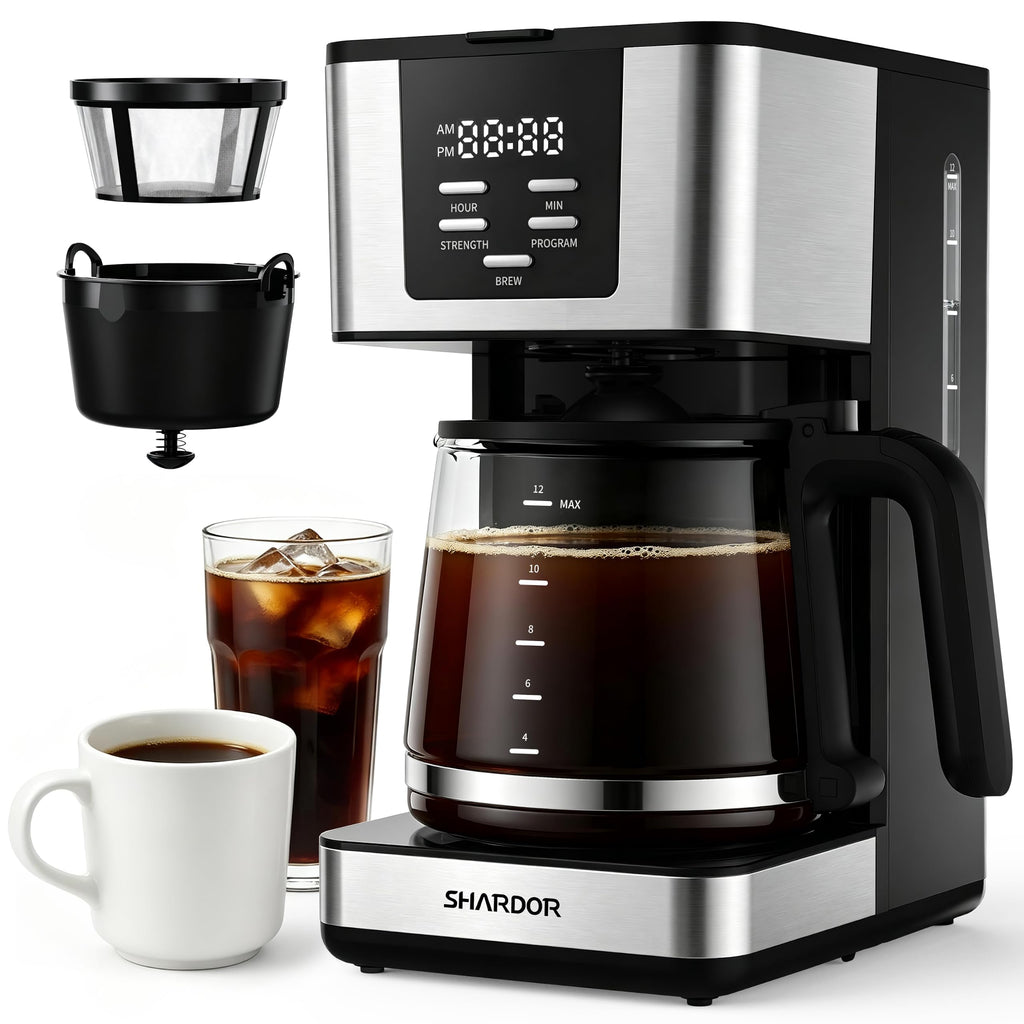 12-Cup Programmable Coffee Maker J316